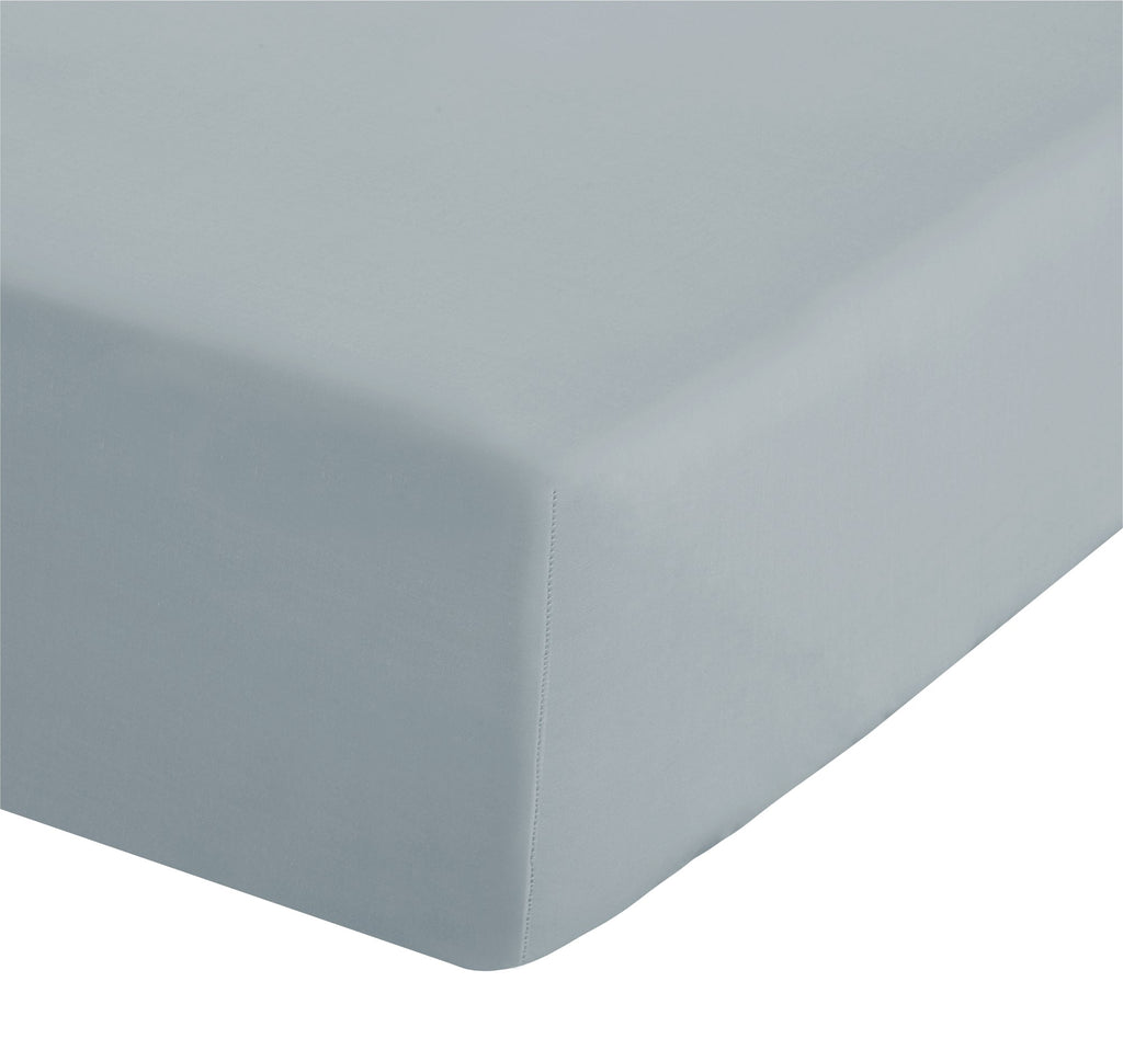 Catherine Lansfield Duck Egg Easy Iron Percale (25cm) Fitted Sheet