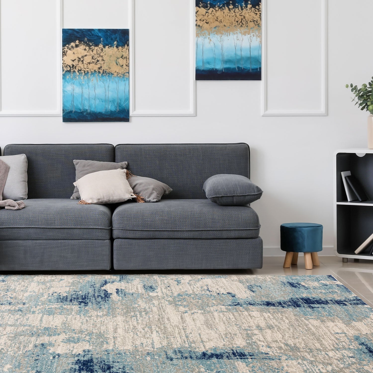 Nova Mirage Blue NV36 Rug