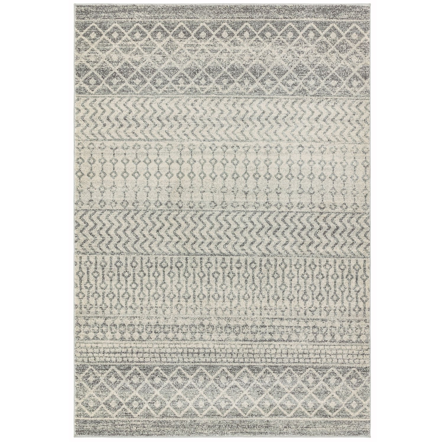 Nova NV35 Aztec Grey Rug