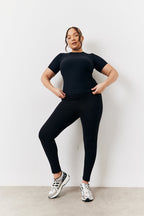 Black 2 Pack Jersey Legging