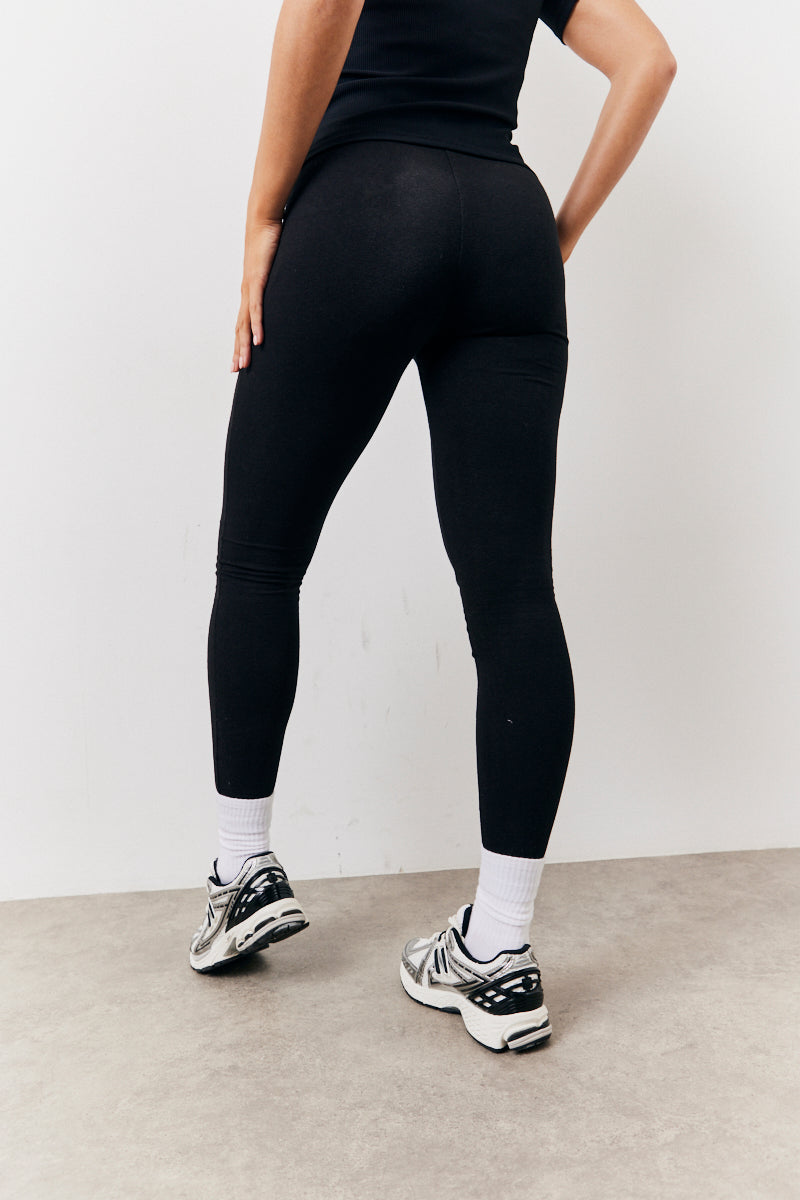Black 2 Pack Jersey Legging