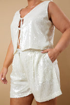 Sequin Shorts