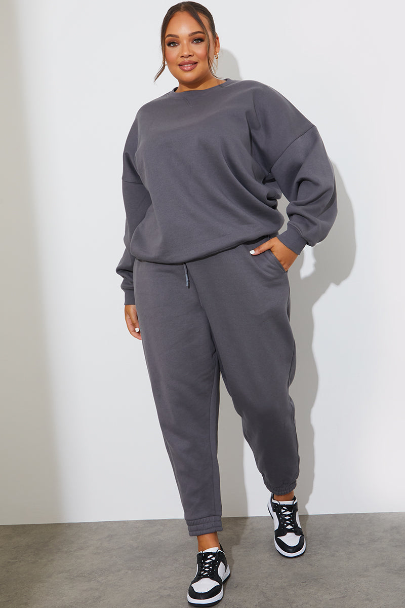 Sustainable Fleeceback Cuff Oversized Joggers