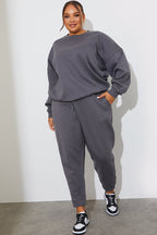 Sustainable Fleeceback Cuff Oversized Joggers