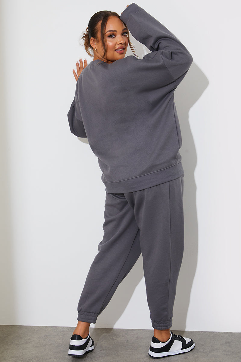 Sustainable Fleeceback Cuff Oversized Joggers