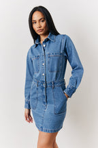 Denim Mini Dress