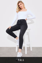 High Waisted Skinny Jeans
