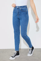 High Waisted Skinny Jeans