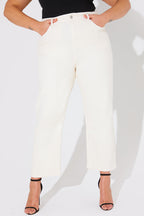 Ankle Grazer Straight Leg Jean
