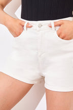 Denim Mom Short