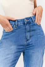 Sofia Straight Leg Mom Jeans
