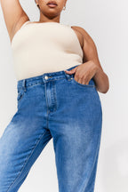 Sofia Straight Leg Mom Jeans