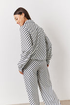 Black & White Striped Shirt