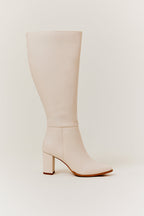 Kylie Heeled High Leg Boot