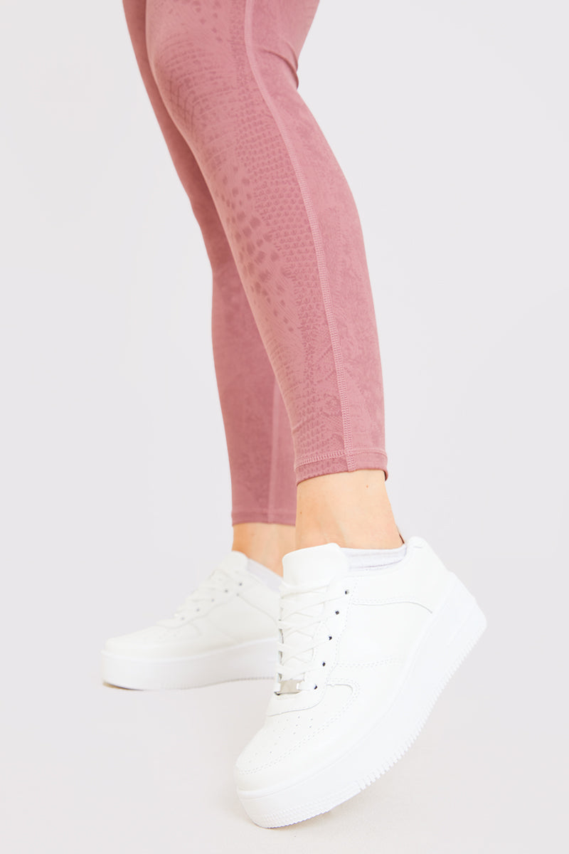 Chunky Sole Lace Up Trainers