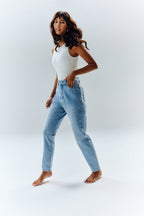 Sofia Straight Mom Jeans