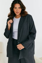 Tailored Pinstripe Co-Ord Blazer