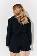 Cropped Tailored Blazer