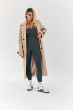 Longline Trench Coat