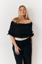 Ultimate Ruffle Bandeau Top