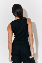 Tailored Button Through Waistcoat