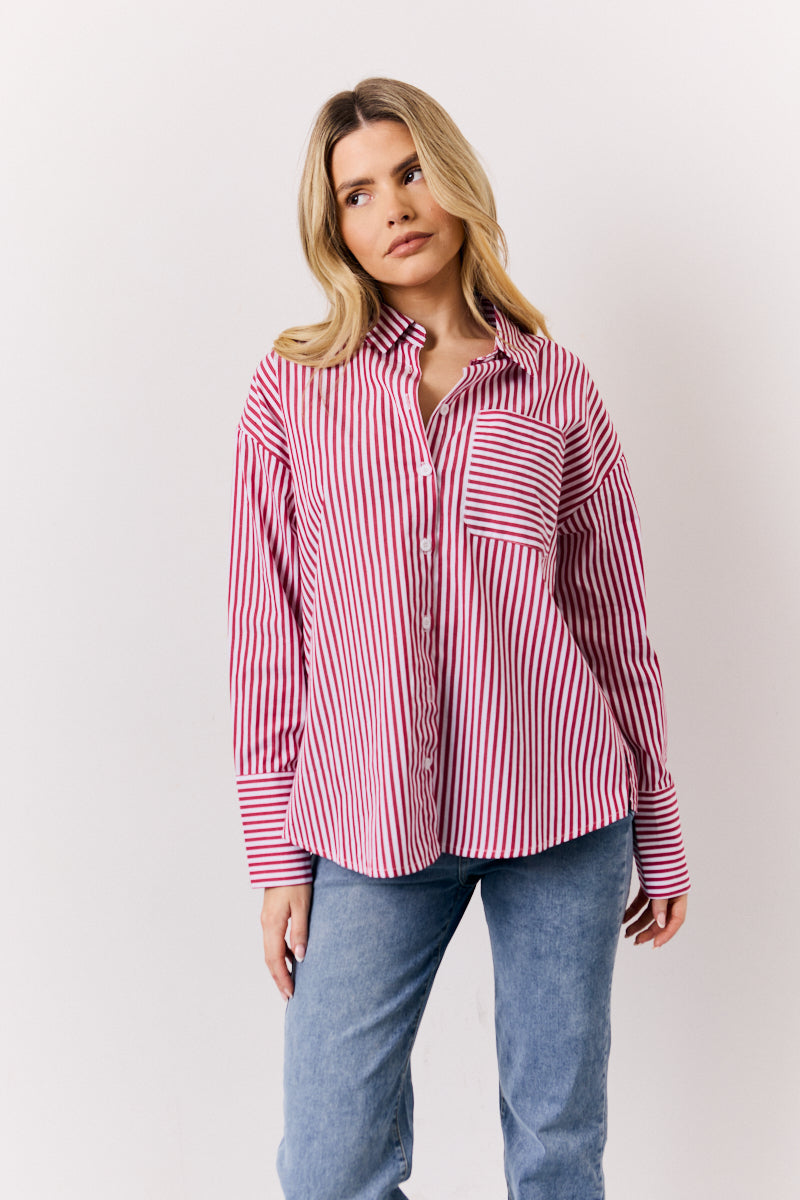 Red Stripe Shirt