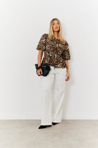 Wide Leg Tailored Trouser