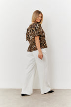 Wide Leg Tailored Trouser