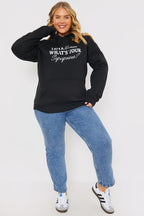 I am a Woman. What's your superpower?' Slogan Hoodie