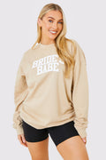 Bride Babe's Crew Neck Sweatshirt