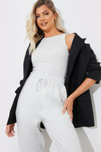 Ribbed Racer Vest