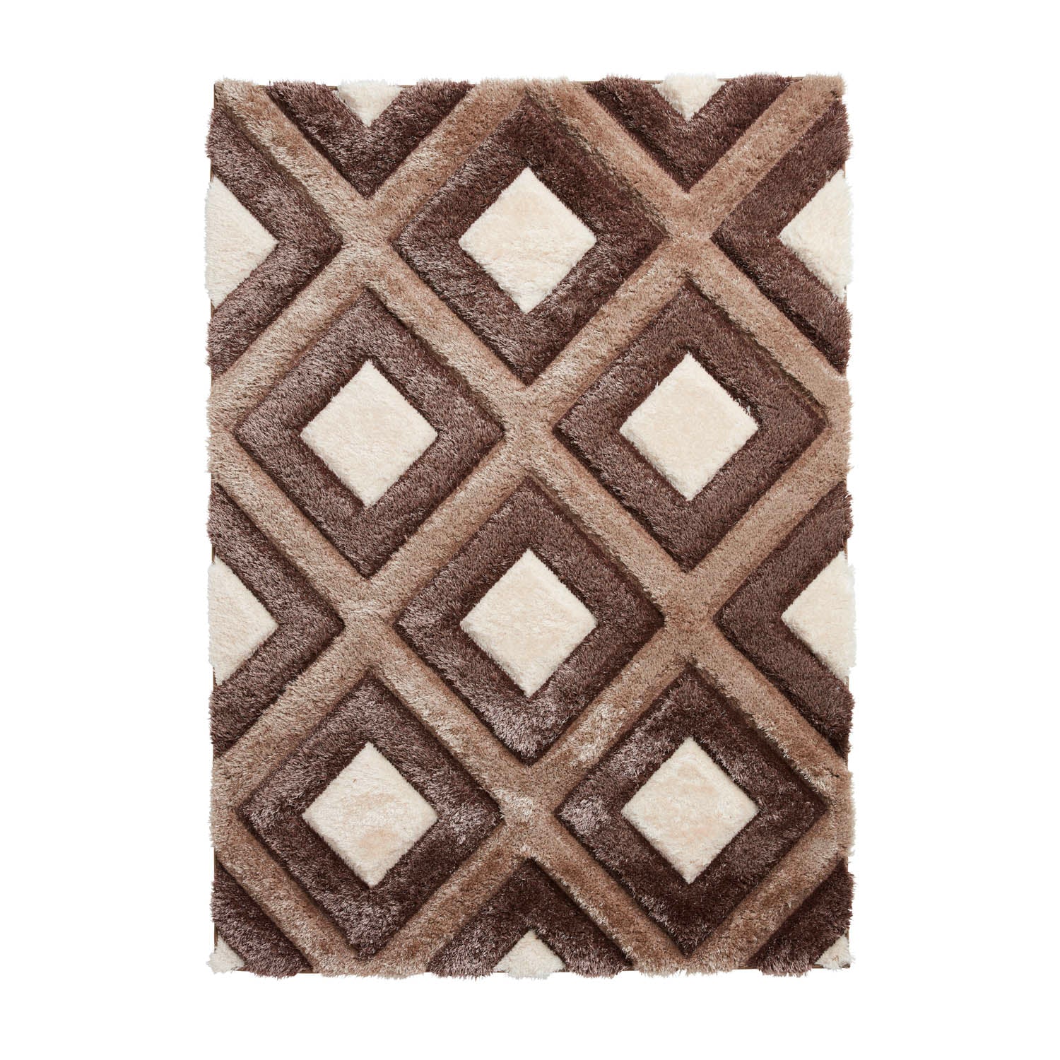 Olympia GR224 Beige/Brown Geometric Rug
