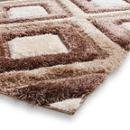 Olympia GR224 Beige/Brown Geometric Rug