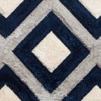 Olympia GR224 Grey/Navy Geometric Rug