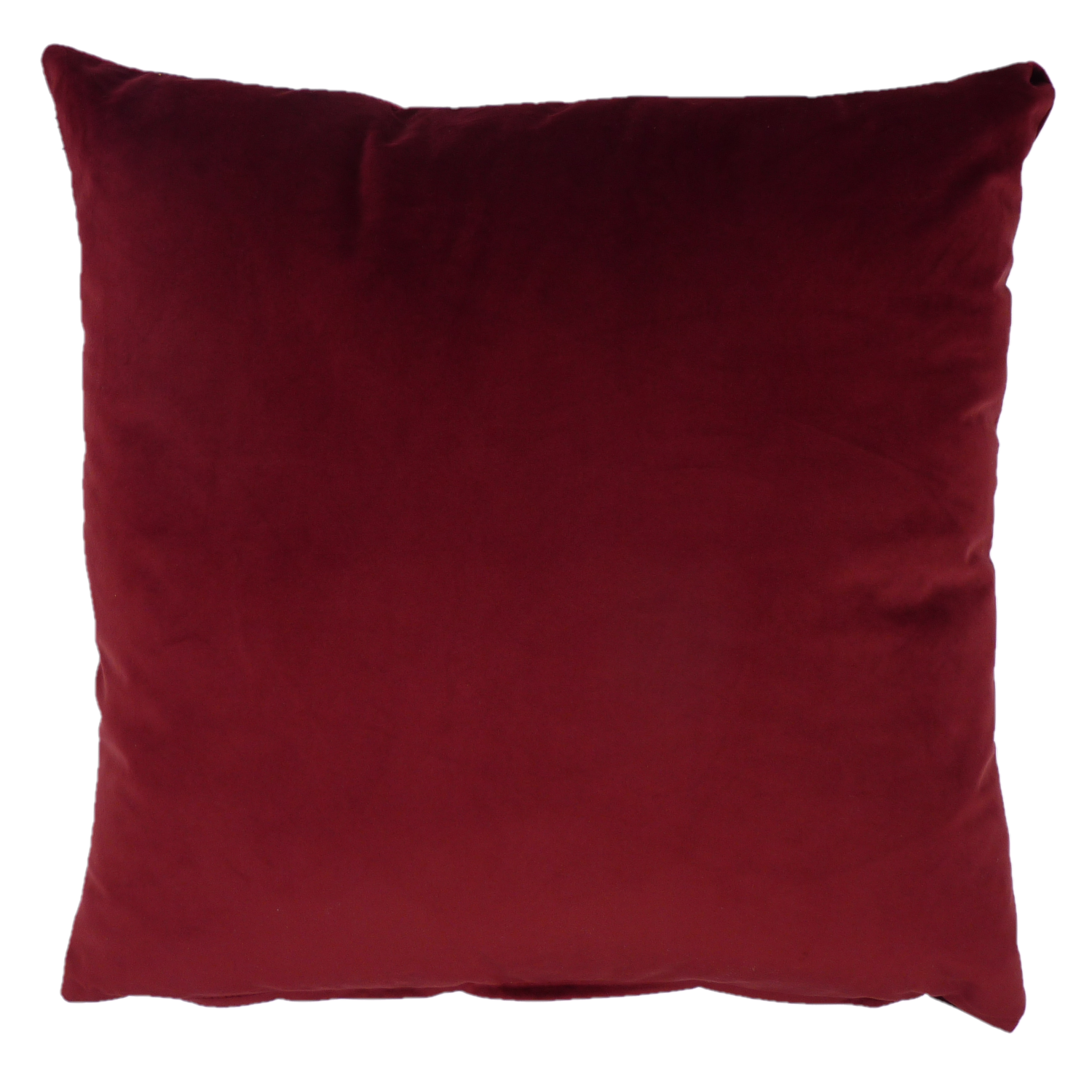 Opulence Burgundy Velvet Cushion (50cm x 50cm)