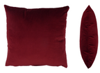 Opulence Burgundy Velvet Cushion (50cm x 50cm)