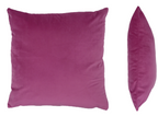 Opulence Fuchsia Velvet Cushion Cover (50cm x 50cm)