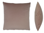 Opulence Powder Pink Velvet Cushion (50cm x 50cm)