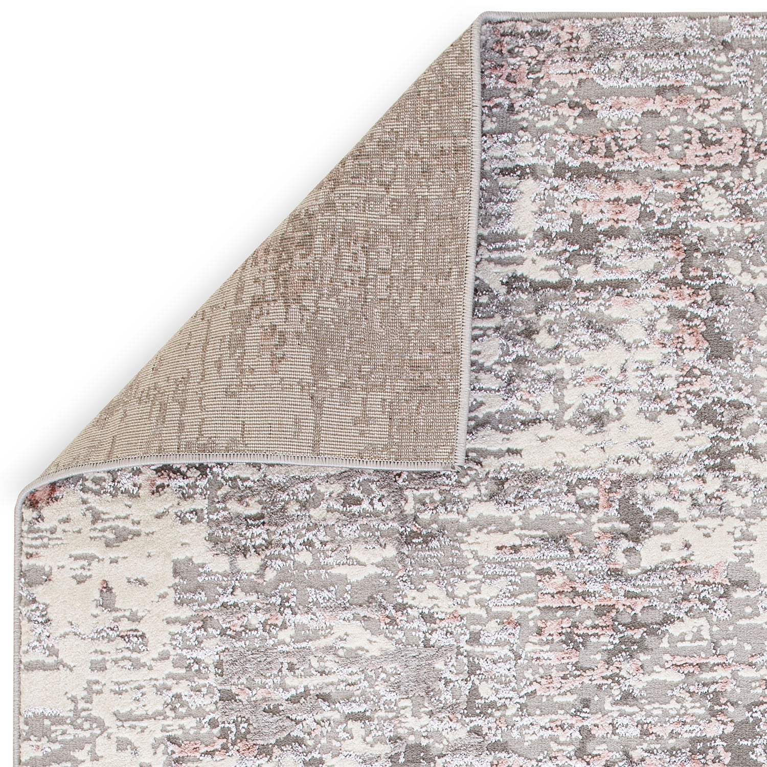 Orion OR06 Abstract Pink Rug