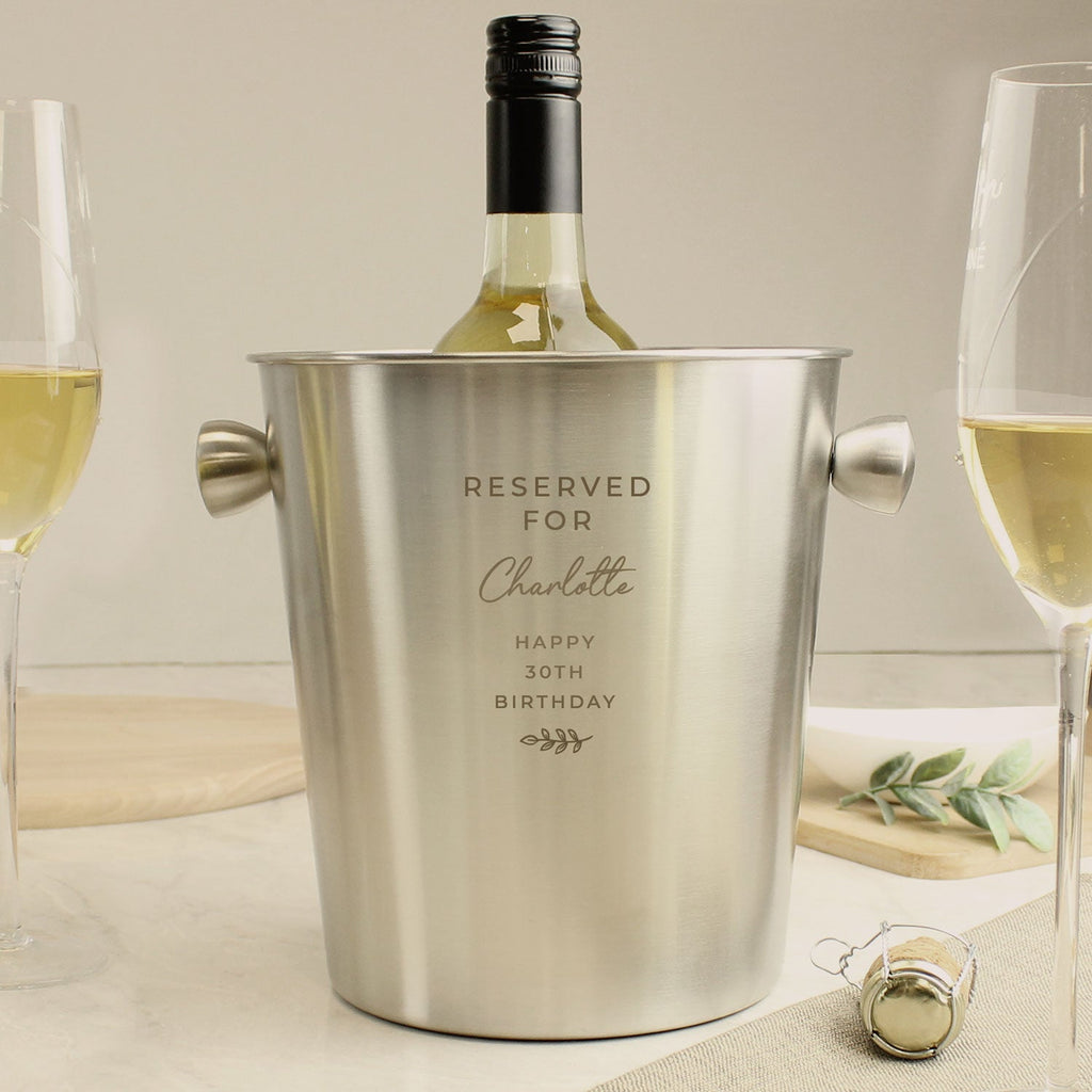Personalised Ice Bucket