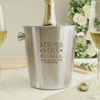Personalised "Mr and Mrs" Ice Bucket