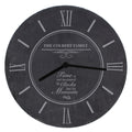 Personalised Rustic Slate Wall Clock