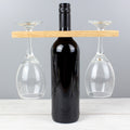 Personalised "Wine O'Clock" Glass & Bottle Butler