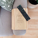 Personalised Wooden Sofa Tray