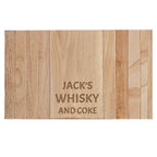 Personalised Wooden Drinks Sofa Tray