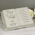 Personalised Memorial Book Ornament