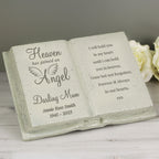 Personalised Memorial Book Ornament