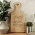 Personalised "We Go Together" Wooden Serving Paddle Board