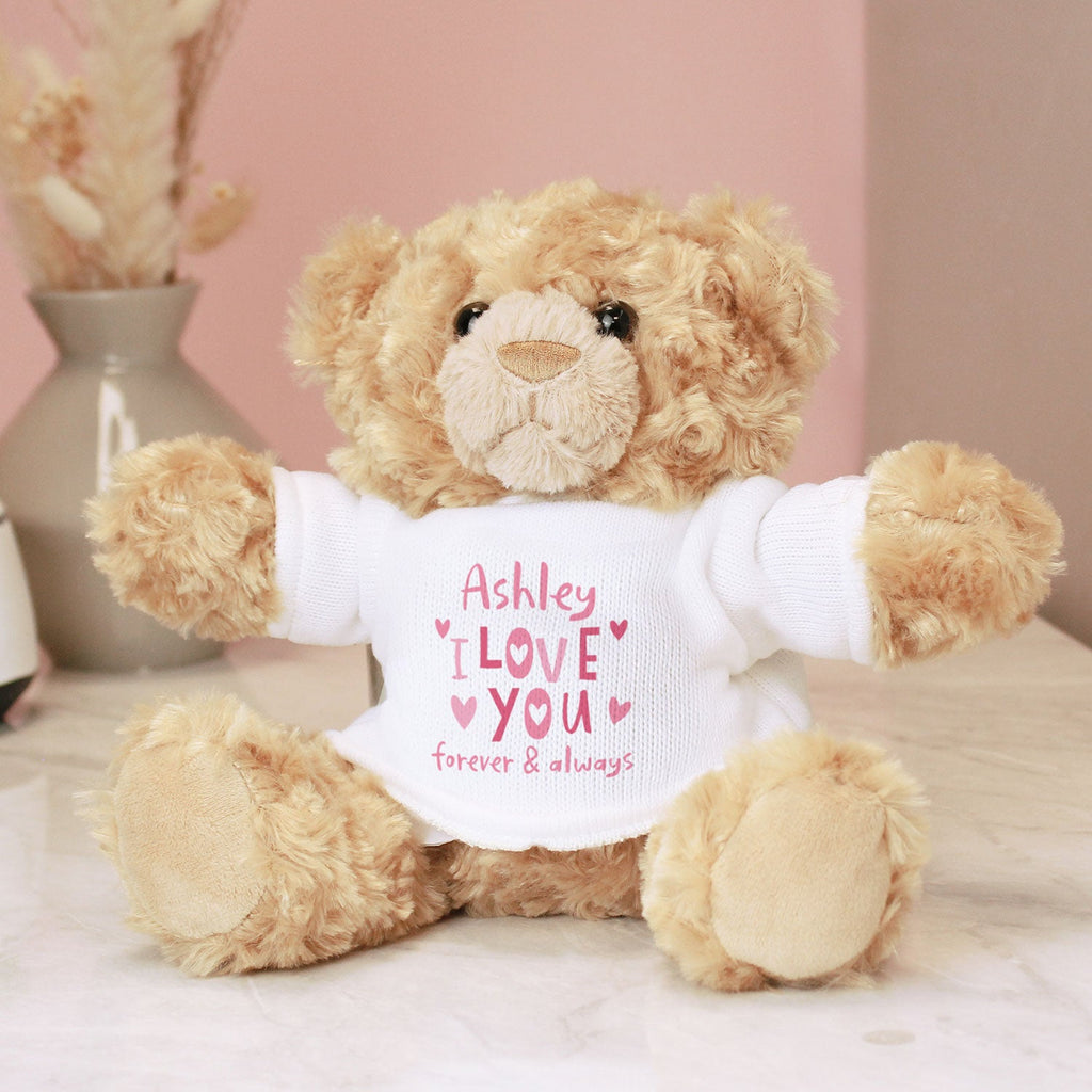 Personalised Love Teddy Bear