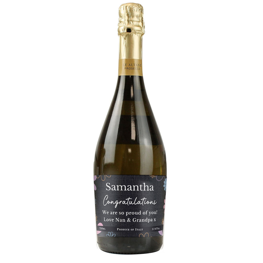 Personalised Prosecco 750ml Bottle